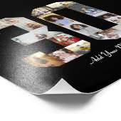 Nummer 30 FotoCollage Fotodruck (Ecke)