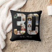 Nummer 30 FotoCollage Kissen (Decke)