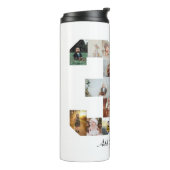 Nummer 30 FotoCollage Thermosbecher (Nach links gedreht)