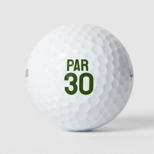 Nummer 30 par Golfplatz für den 30. Geburtstag Gol Golfball