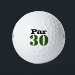 Nummer 30 par Golfplatz für den 30. Geburtstag Gol Golfball<br><div class="desc">Number30 par Golfplatz für 30. Geburtstagsgolfball</div>