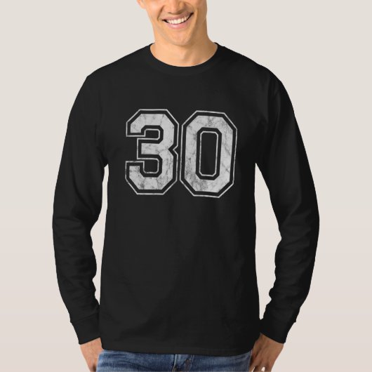 Nummer 30 T-Shirt (Vorderseite)