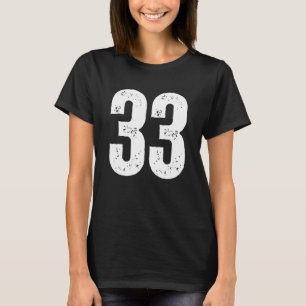 Nummer 33 T-Shirt