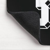Nummer 35 Ckside - Retro 80er 90er Team Trikot Num Mousepad (Ecke)