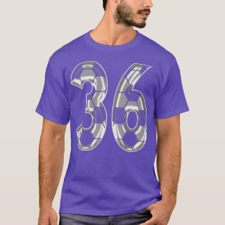 Nummer 36 Jersey 36 Mama Player Fan 1 T-Shirt