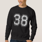 Nummer 38 sweatshirt (Vorderseite)