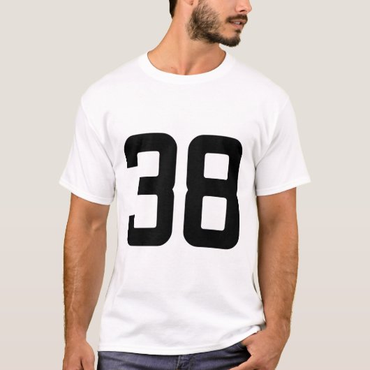 NUMMER 38 T-Shirt (Vorderseite)
