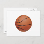 Nummer 3 Basketball und Spieler Postkarte (Vorne/Hinten)