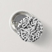 NUMMER 3 BUTTON (Vorne & Hinten)