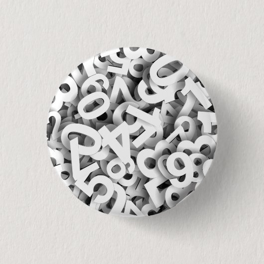 NUMMER 3 BUTTON (Vorderseite)