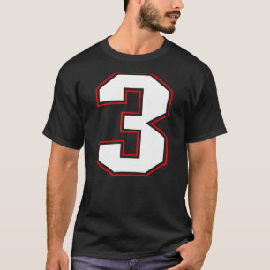 Nummer 3 des Geburtstagsportteams T-Shirt