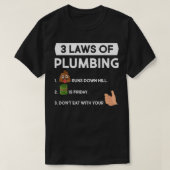 Nummer 3 des Klempnerhandyman T-Shirt (Design vorne)