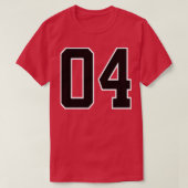 Nummer 3 T-Shirt (Design vorne)