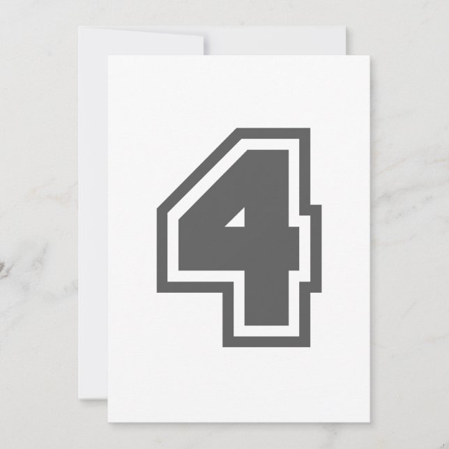Nummer 4 (Vorderseite)