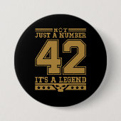 Nummer 42 button (Vorderseite)