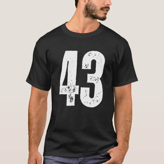 Nummer 43 T-Shirt (Vorderseite)