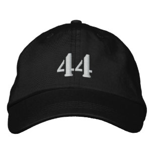 Nummer 44 Personalisierte verstellbare Mütze Bestickte Kappe