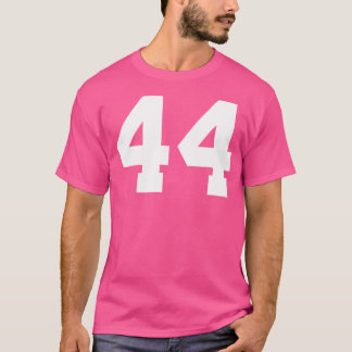 Nummer 44 (vorne hinten) Sportteam Jersey Nummer T-Shirt