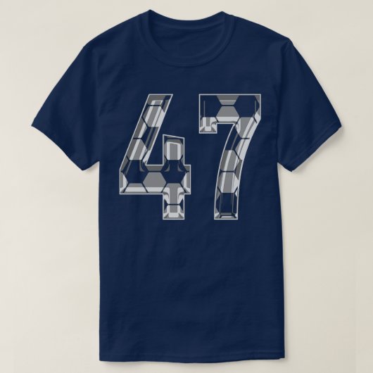 Nummer 47 Jersey 47 Mama Player Fan T-Shirt (Design vorne)