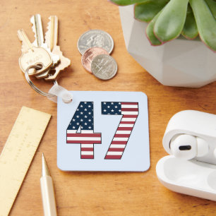 Nummer 47 Schlüsselanhänger