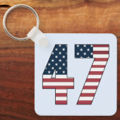 Nummer 47 Schlüsselanhänger (Vorderseite)