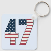 Nummer 47 Schlüsselanhänger (Rückseite)