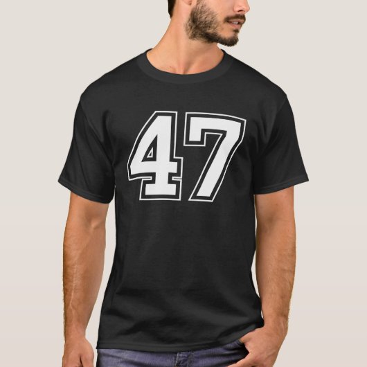 Nummer 47 T-Shirt (Vorderseite)