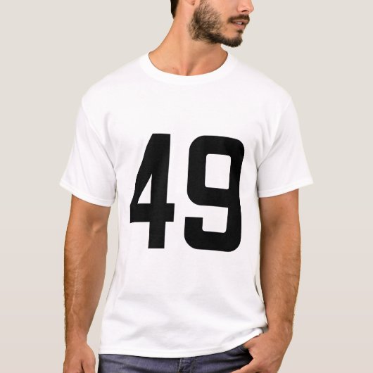 NUMMER 49 T-Shirt (Vorderseite)