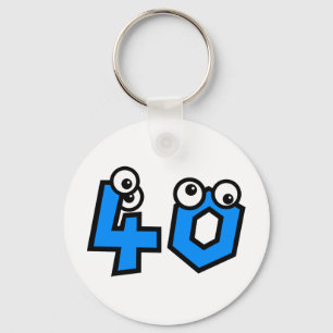 Nummer 4 schlüsselanhänger