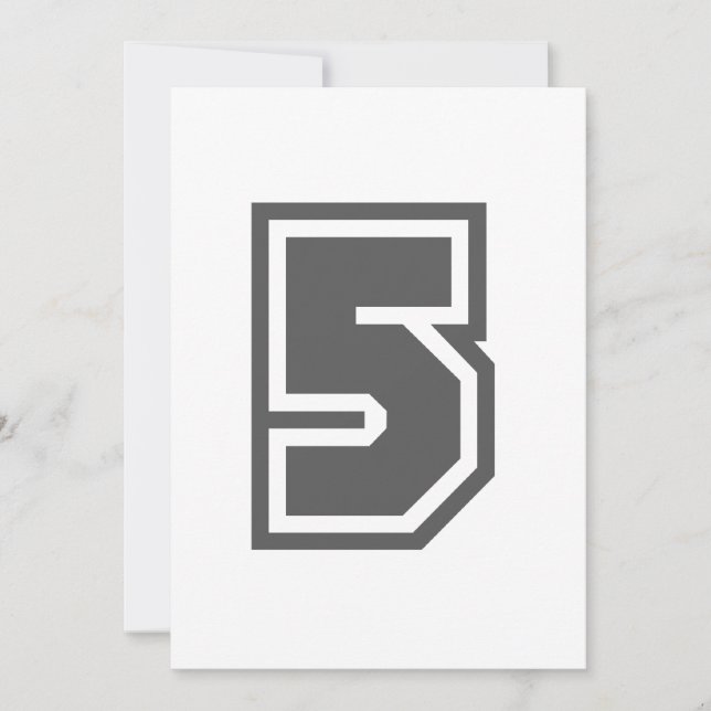 Nummer 5 (Vorderseite)