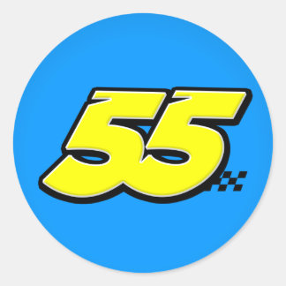 Nummer 55 - Aufkleber
