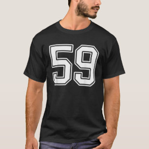 Nummer 59 Fan Player Jersey Style 59 Männer Frauen T-Shirt