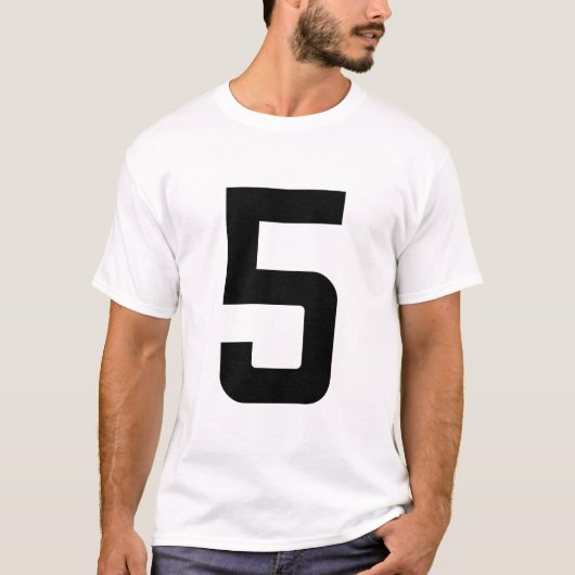 NUMMER 5 T-Shirt (Vorderseite)