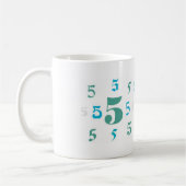 Nummer 5 Tasse (Links)