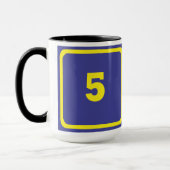 Nummer 5 tasse (Links)