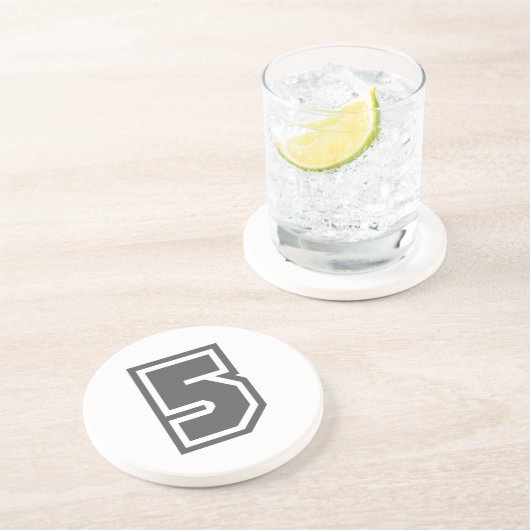 Nummer 5 untersetzer (Seite)