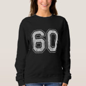 Nummer 60 sweatshirt (Vorderseite)