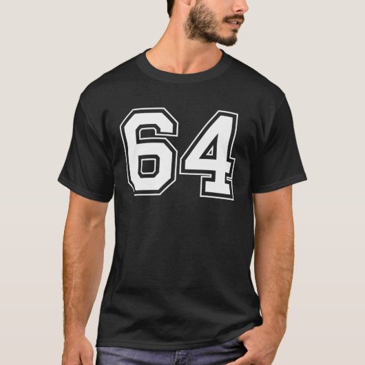 Nummer 64 T-Shirt (Vorderseite)