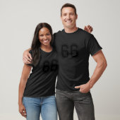 Nummer 66 T-Shirt (Unisex)