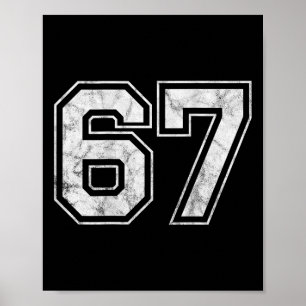 Nummer 67 auf dem Ck  Poster