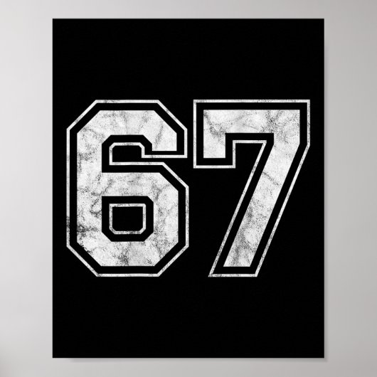 Nummer 67 auf dem Ck Poster (Vorne)