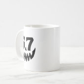 Nummer 67 Matching Six Seven 6 7 Meme 6 7 Hallowee Kaffeetasse (Vorderseite Links)