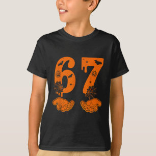 Nummer 67 Matching Six Seven 6 7 Meme 6 7 Hallowee T-Shirt
