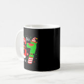 Nummer 67 Matching Six Seven 6 7 Meme 6-7 Weihnach Kaffeetasse (Vorderseite Links)