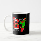 Nummer 67 Matching Six Seven 6 7 Meme 6-7 Weihnach Kaffeetasse (Links)