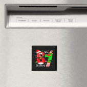 Nummer 67 Matching Six Seven 6 7 Meme 6-7 Weihnach Magnet (In Situ (Geschirrspüler))
