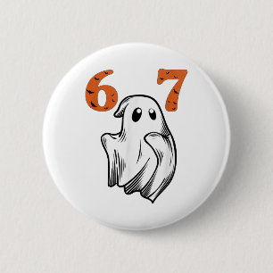Nummer 67 Matching Six Seven 6 7 Meme Halloween Co Button