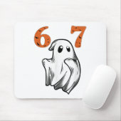 Nummer 67 Matching Six Seven 6 7 Meme Halloween Co Mousepad (Mit Mouse)