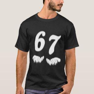 Nummer 67 Matching Six Seven Meme Lustiges Hallowe T-Shirt