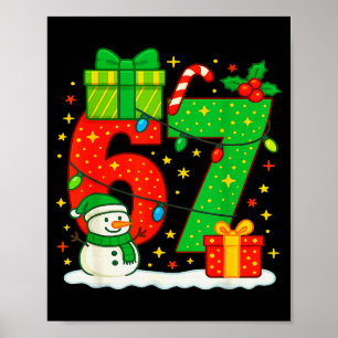 Nummer 67 Meme Übereinstimmende Weihnachten Paar 6 Poster